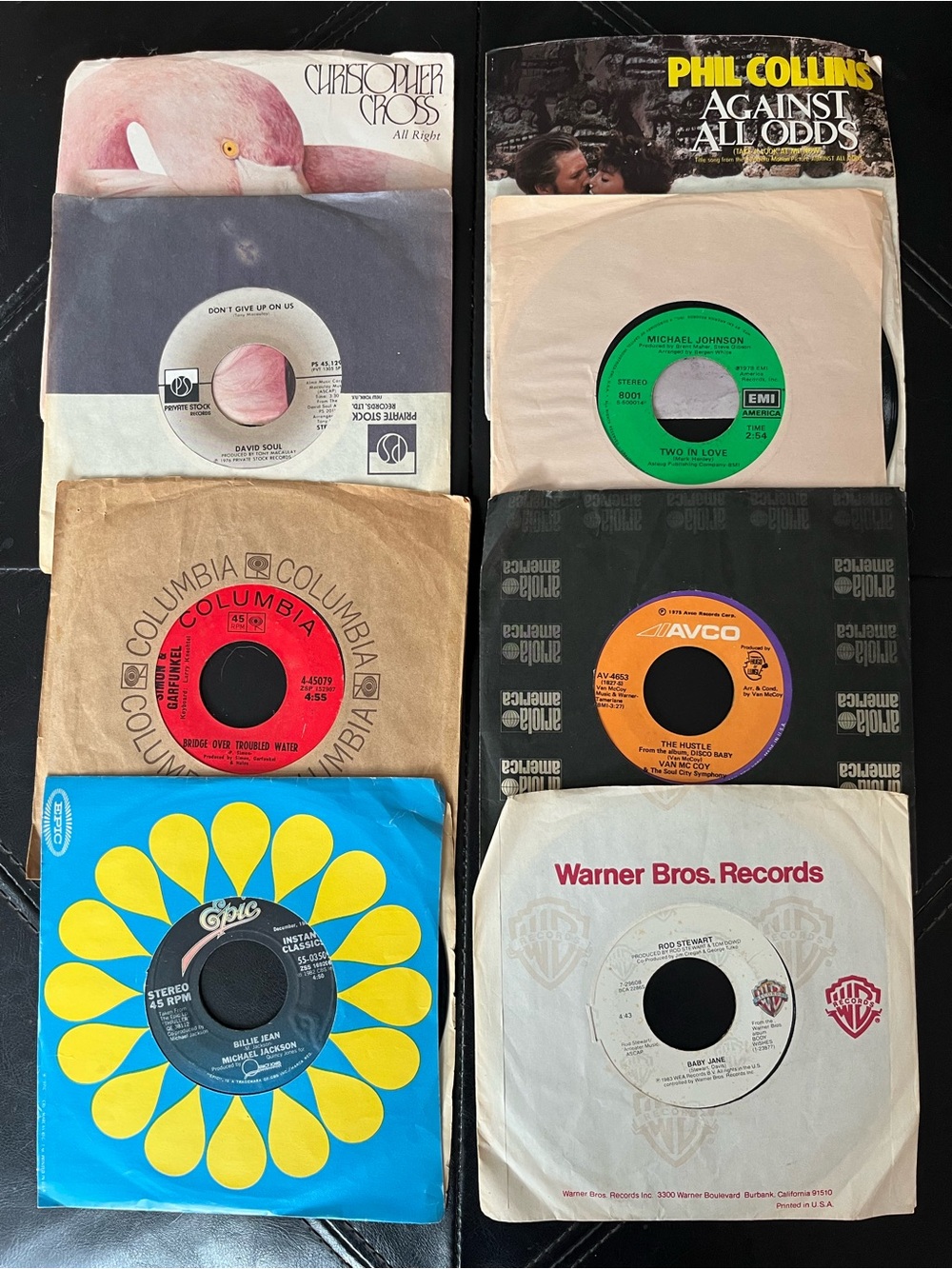 Vintage Record Lot of 8